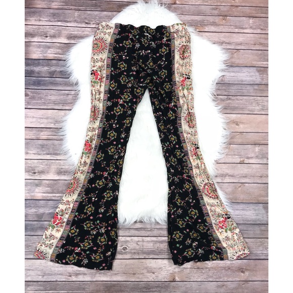 Billabong Pants - Billabong leggings palazzo boho hippie medium